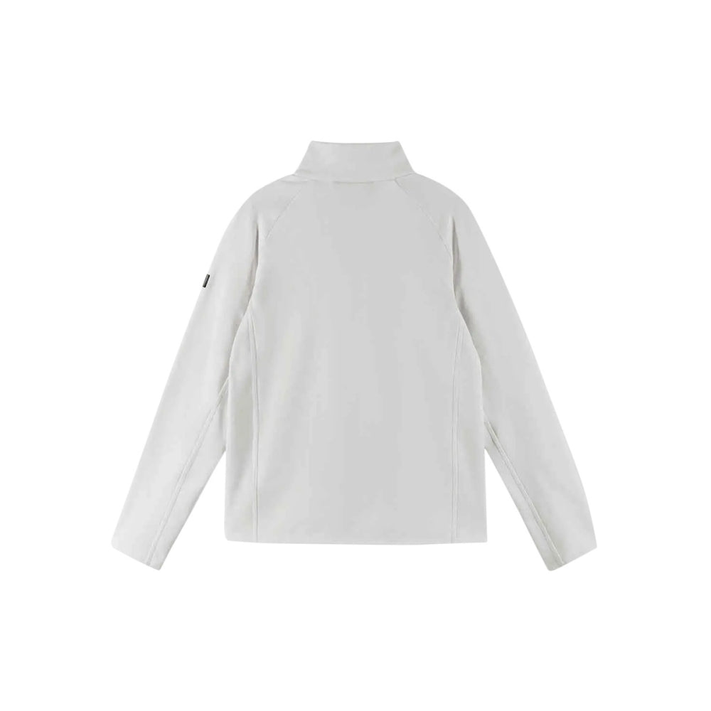 Reima Unisex Merio 1/4 Zip Midlayer in White Color