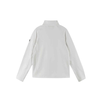 Reima Unisex Merio 1/4 Zip Midlayer in White Color