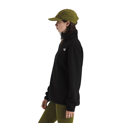 The North Face Womens Glacier Fleece Midlayer in Black Color