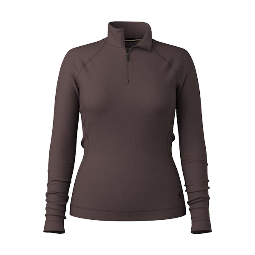 Smartwool Womens Classic Merino 1/4 Zi Baselayers in Purple Color