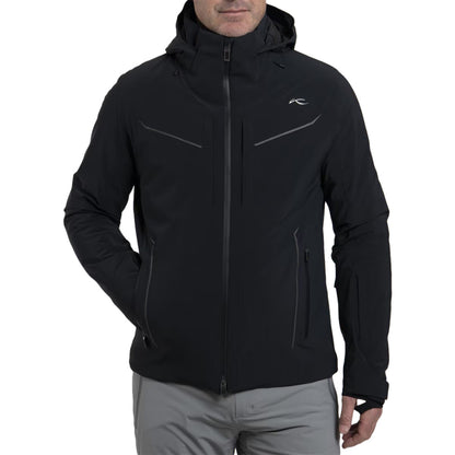 Kjus Mens Formula Jacket 25 Skiing & Snowboarding Jackets in Black Color