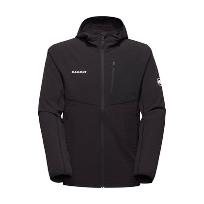 Mammut Mens Madris Light Ml Hoodedj Midlayer in Black Color