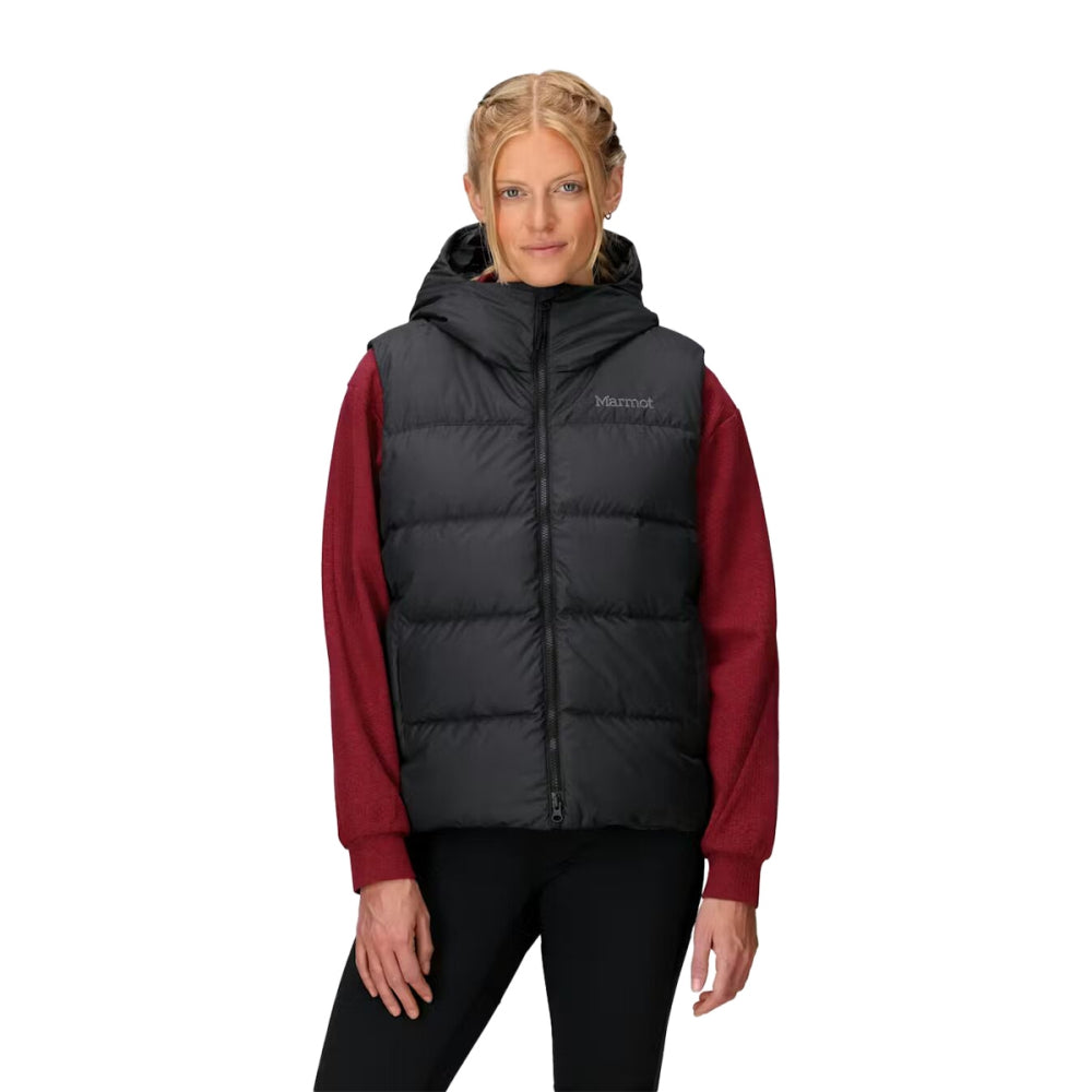 Marmot Womens Wm'S Strollbridge Hooded Midlayer in Black Color