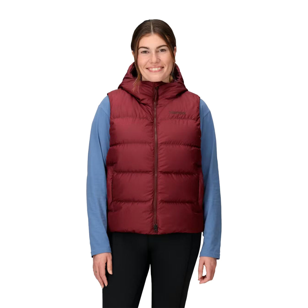 Marmot Womens Wm'S Strollbridge Hooded Midlayer in Purple Color