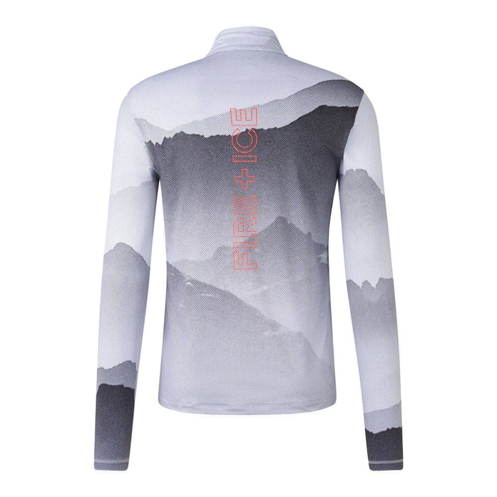 Fire & Ice Mens Pascal Tneck Midlayer in Multi Color
