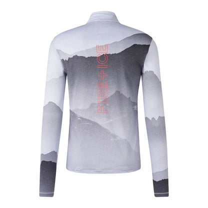 Fire & Ice Mens Pascal Tneck Midlayer in Multi Color