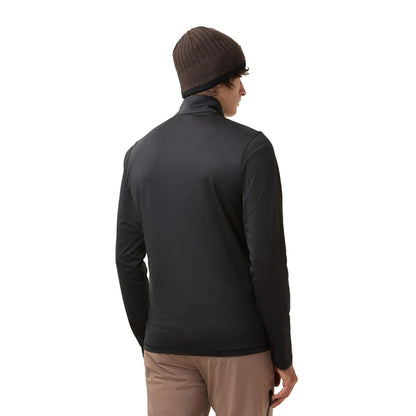 Fire & Ice Mens Pascal Tneck Midlayer in Black Color
