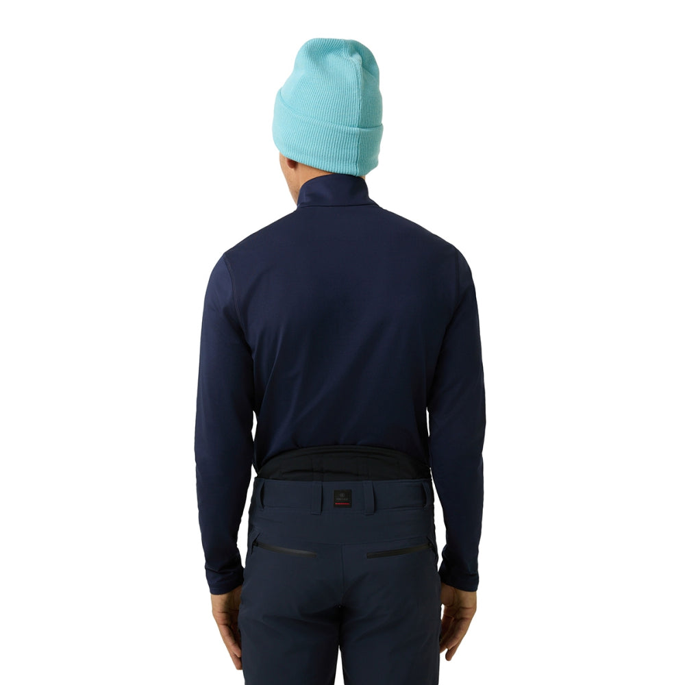 Fire & Ice Mens Pascal Tneck Midlayer in Blue Color