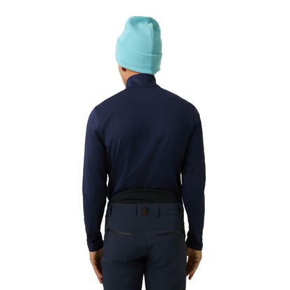 Fire & Ice Mens Pascal Tneck Midlayer in Blue Color