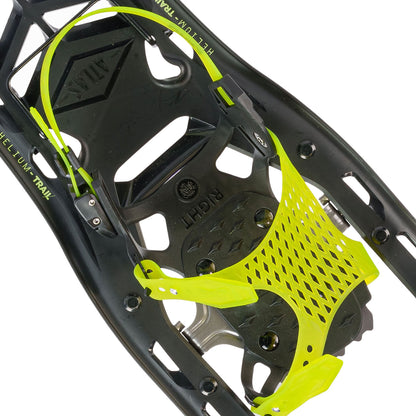 Atlas Snow-Shoe Company Unisex Helium Trail Unisex Snowshoes in Black Color