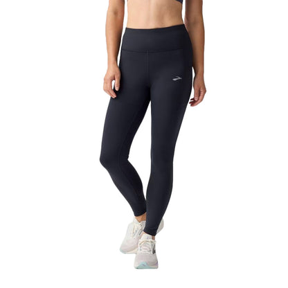 Brooks Womens Momentum Thermal Tight 2 Tights in Grey Color