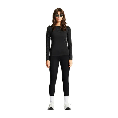 Craft Womens Adv Ess Ls Tee 2 Tops in Black Color