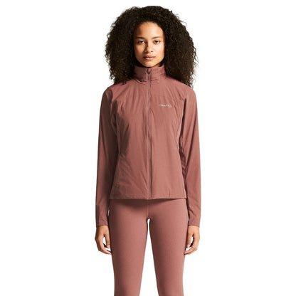 Craft Womens Adv Ess Warm Jkt 2 Running Jackets in Pink Color