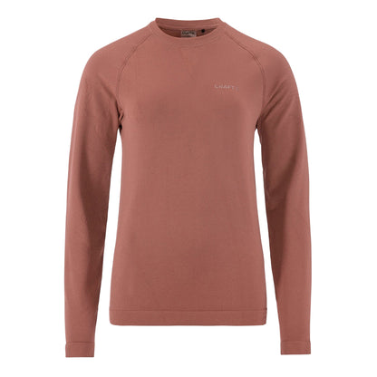 Craft Mens W Active Comfort Ls 2 Tops in Pink Color