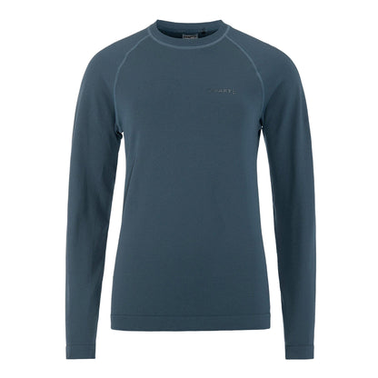 Craft Mens W Active Comfort Ls 2 Tops in Blue Color