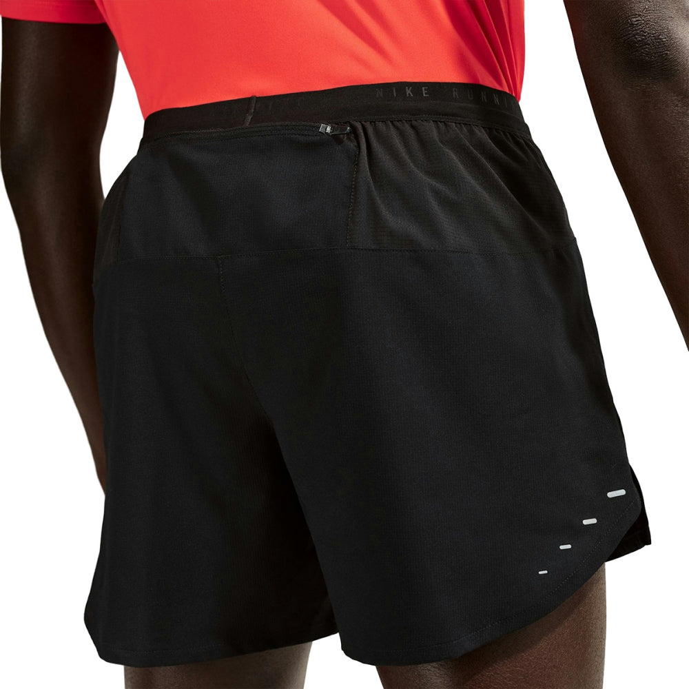 Nike Mens Df Stride 5In Bf Short in Black Color