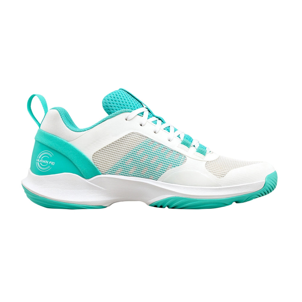 Wilson Womens Hurakn Pro Tennis Shoes in White Color