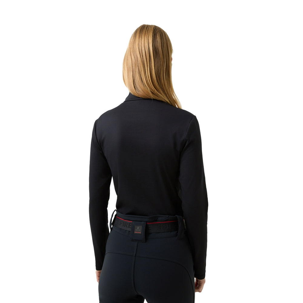 Fire & Ice Womens Margo2 Tneck Tops in Black Color
