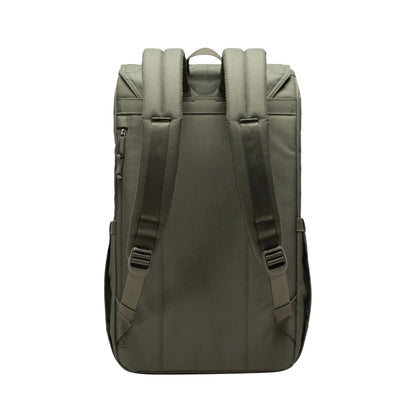 Herschel Retreat Quilted Capsule Bags in Green Color