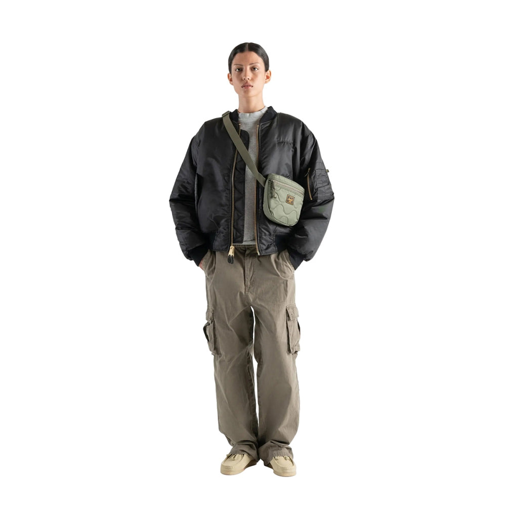 Herschel Settlement Quilted Pack Bags in Green Color