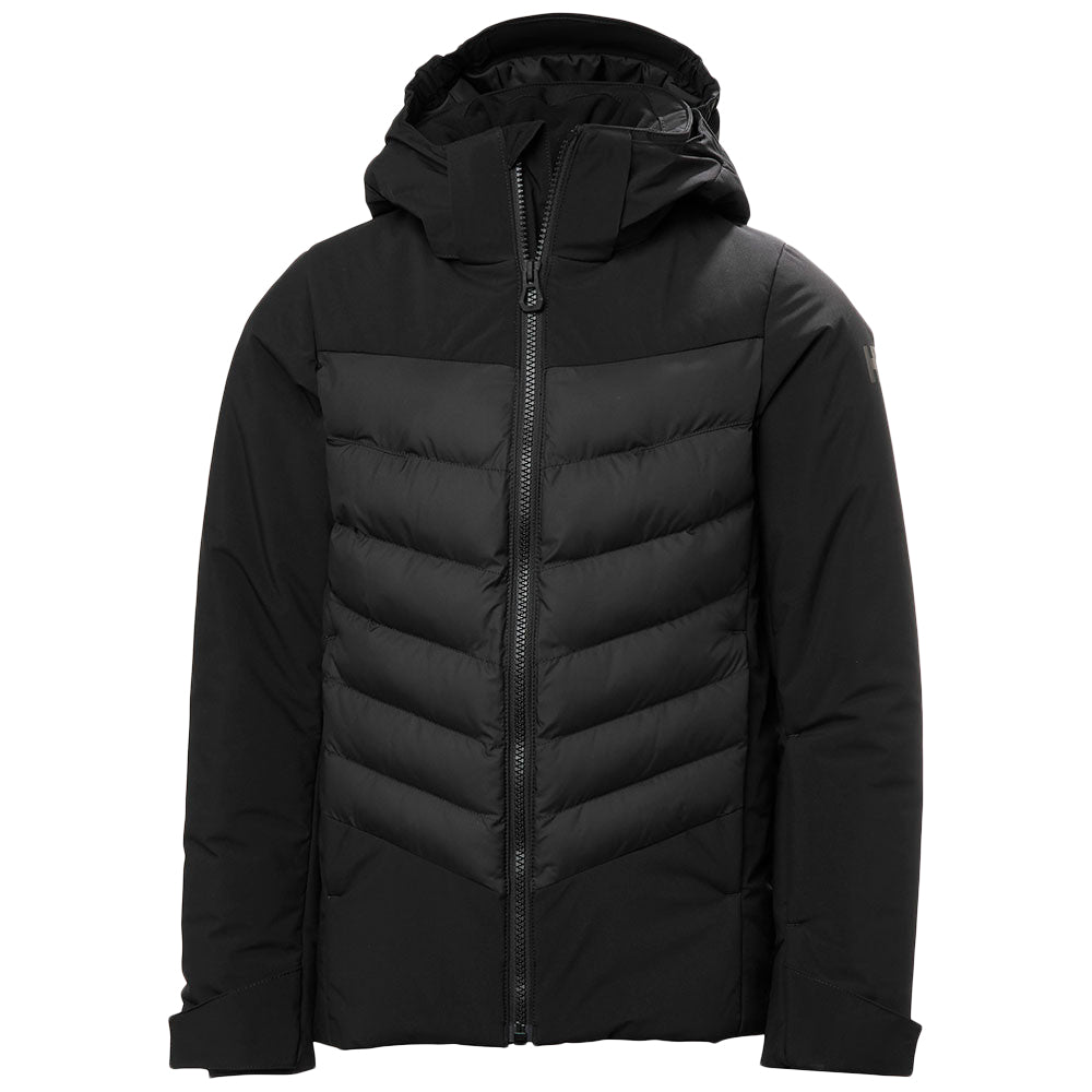 Helly Hansen Jr Powder Softshell Hoo | 990-BLACK – Paragon Sports