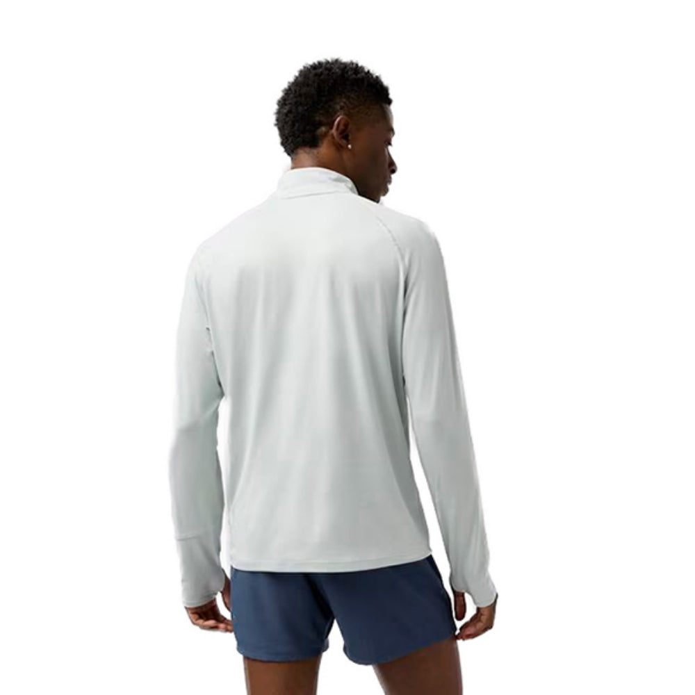 Brooks Mens Dash 1/4 Zip 3.0 Running Jackets in White Color