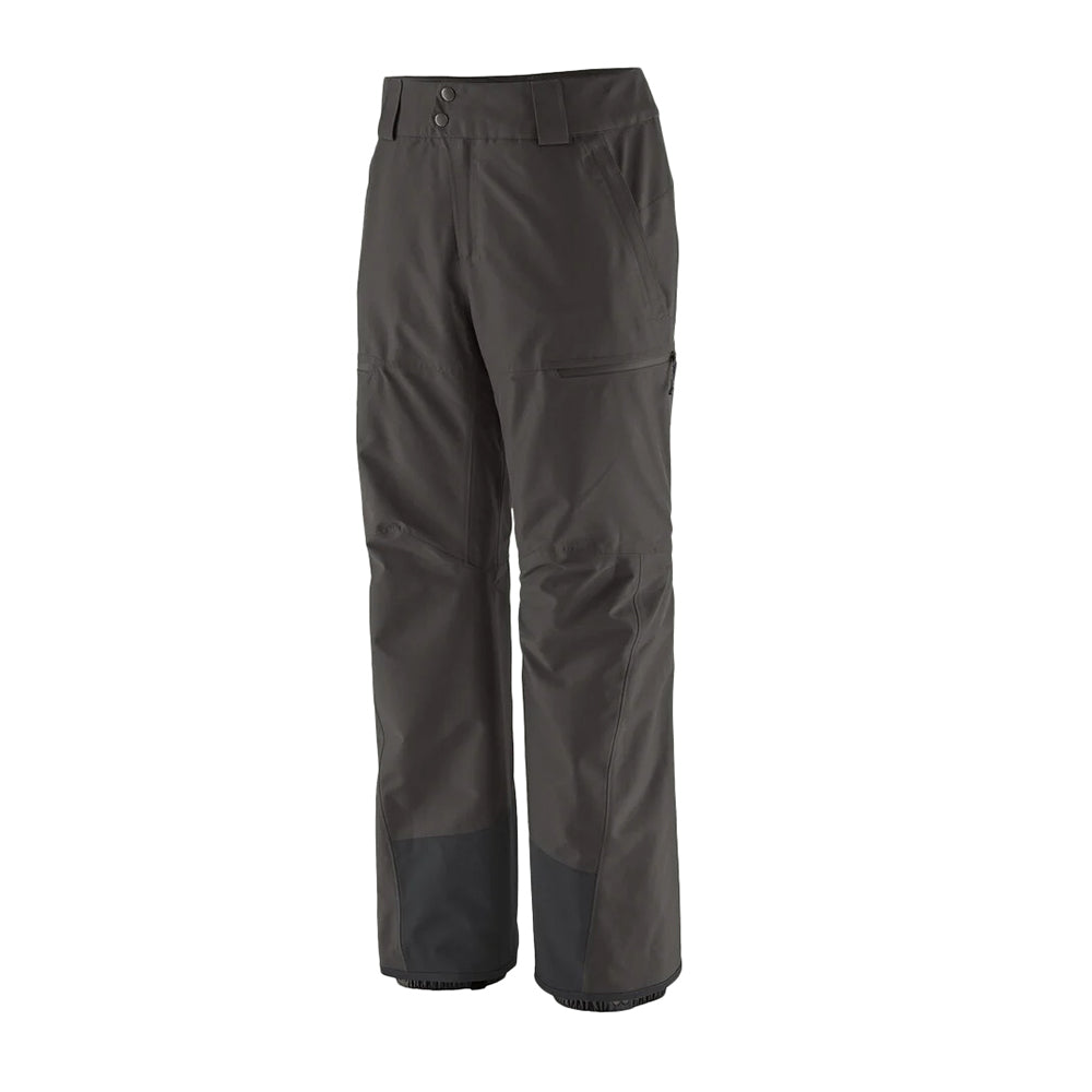 Patagonia Mens Powder Town Pants - Re Skiing & Snowboarding Pants in Black Color