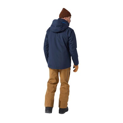 Stio Mens Doublecharge Insulated J Skiing & Snowboarding Jackets in Blue Color