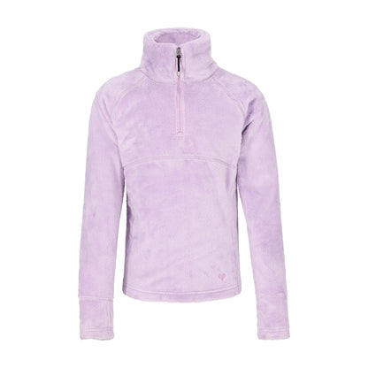 Obermeyer Kids Futty Fleece Top Midlayer in Purple Color