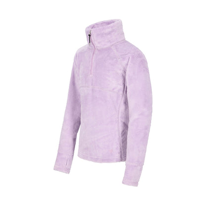 Obermeyer Kids Futty Fleece Top Midlayer in Purple Color