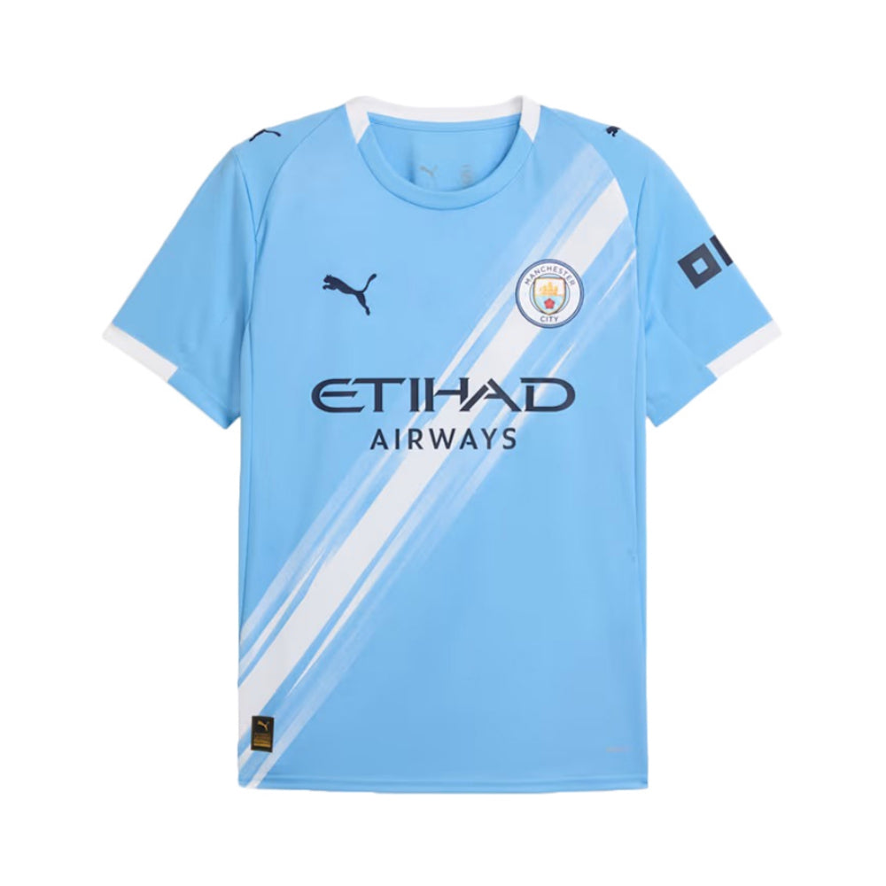 Puma Mens Man City home replica jersey Fan Apparel in Blue Color