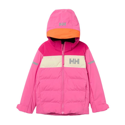 Helly Hansen Kids Vertical Ins Jacket Midlayer in Pink Color