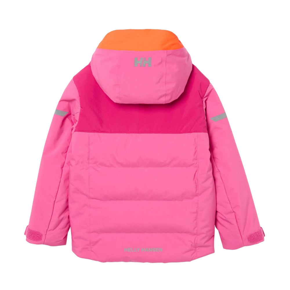 Helly Hansen Kids Vertical Ins Jacket Midlayer in Pink Color