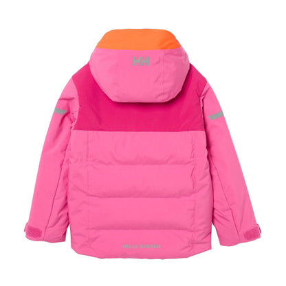 Helly Hansen Kids Vertical Ins Jacket Midlayer in Pink Color