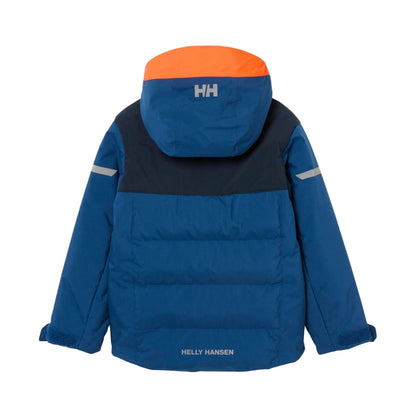 Helly Hansen Kids Vertical Ins Jacket Midlayer in Blue Color