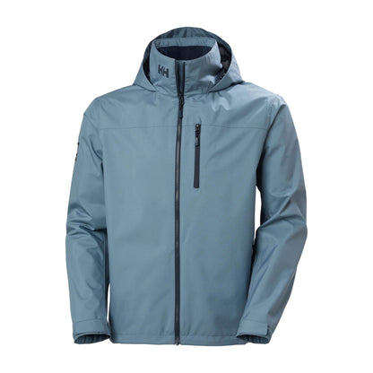 Helly Hansen Mens Crew Hood Jacket Shells in Blue Color