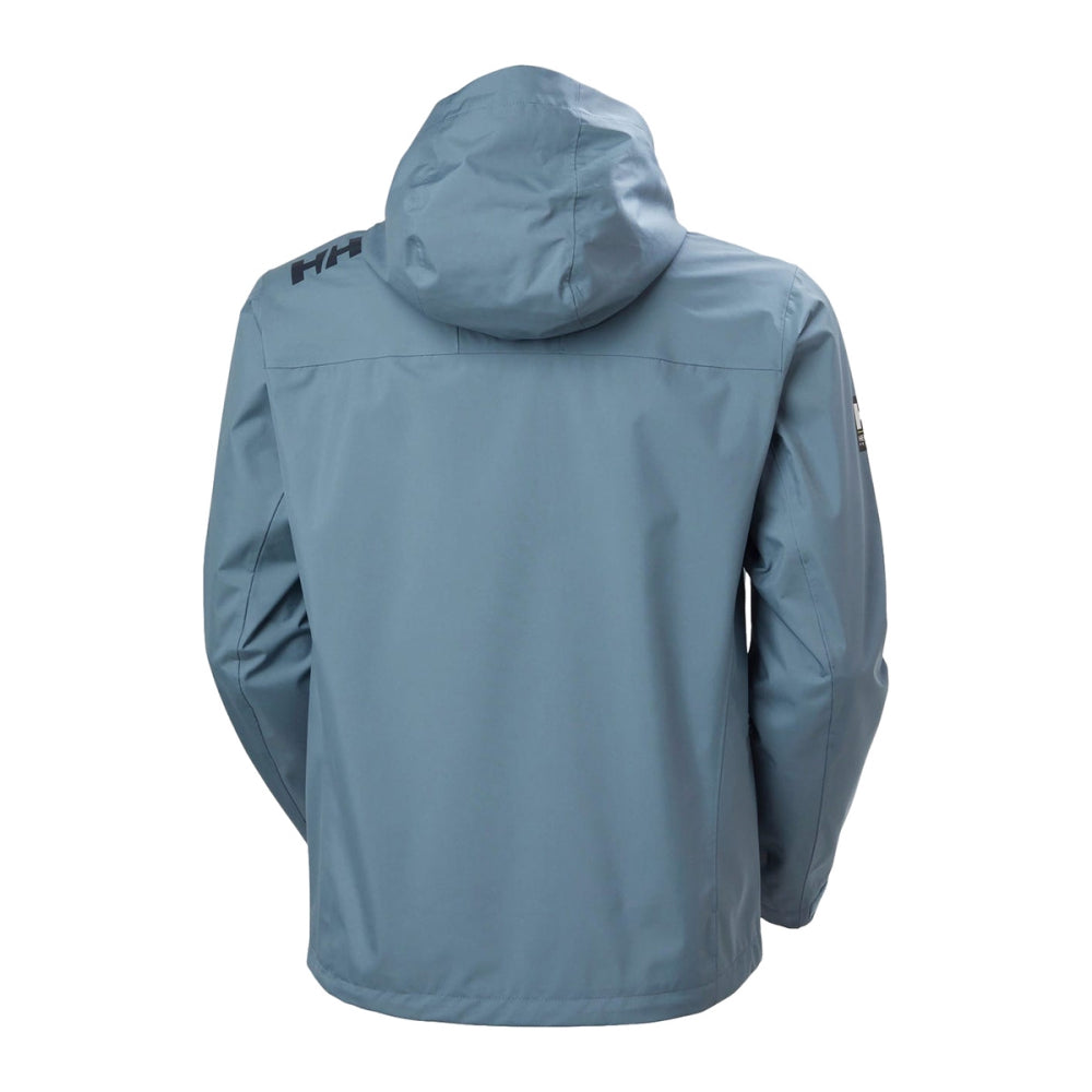 Helly Hansen Mens Crew Hood Jacket Shells in Blue Color