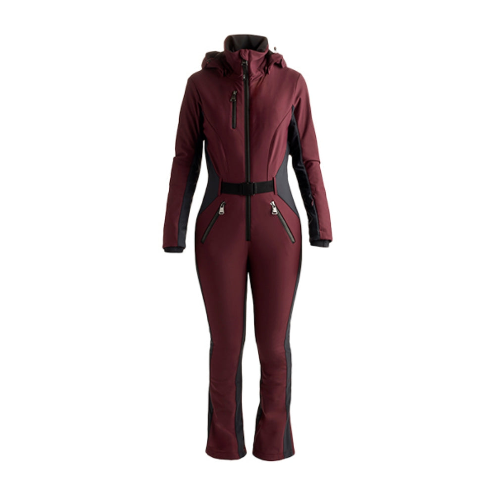 Nils Womens Heavenlysuit Skiing & Snowboarding Jumpsuits in Red Color