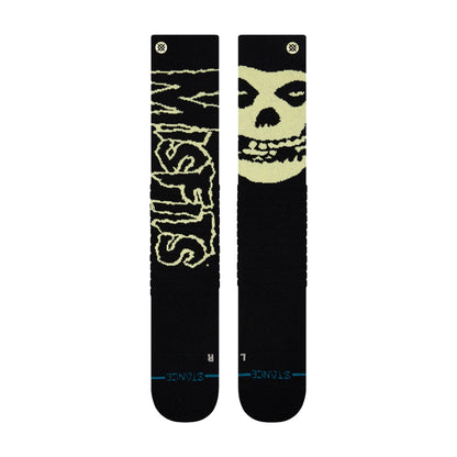 Stance Unisex Misfits Wool Socks in Black Color