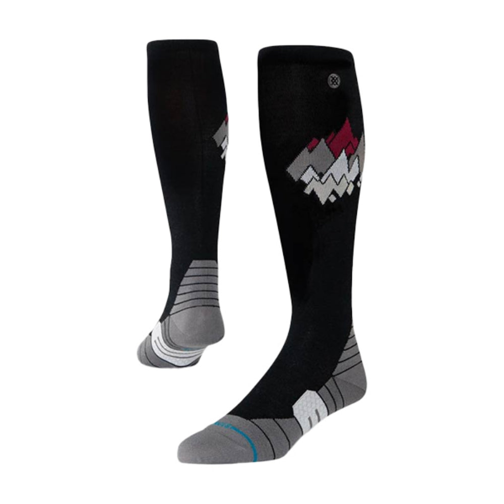 Stance Unisex Peaks Ul Wool Snow Socks in Black Color