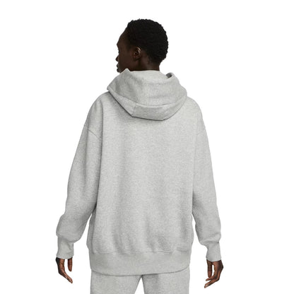 Nike Womens Oversized pullover Hoodie Ph Tops in Grey Color