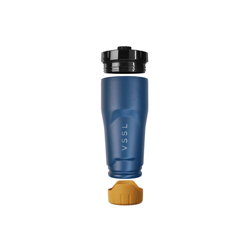 Vssl Rift Tumbler 16Oz Water Bottles in Blue Color