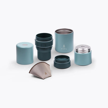 Vssl Pest Pour-Over Kit Coffee Set in Green Color