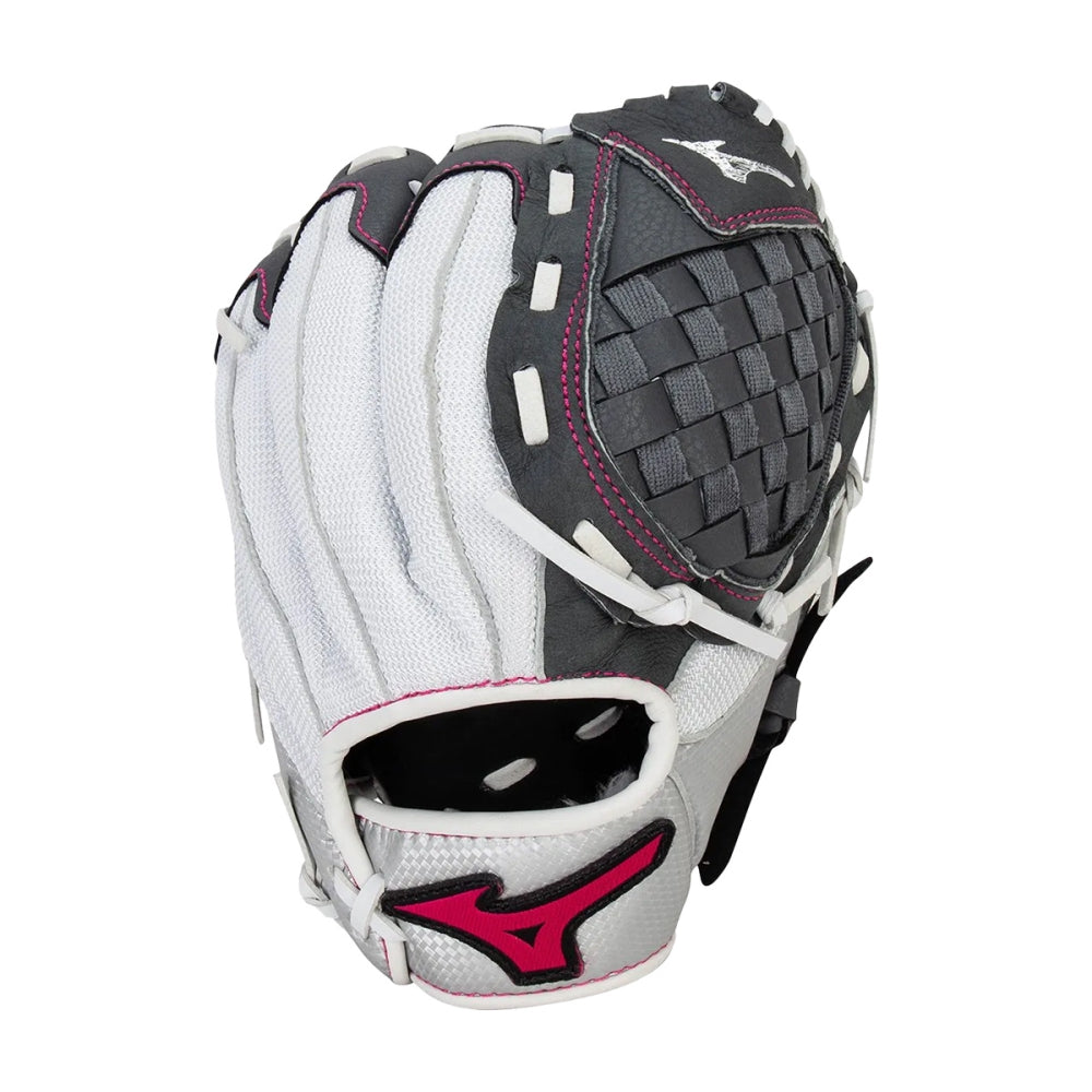 Mizuno Kids 10.00 Prospect Glove Softball Gloves in White Color