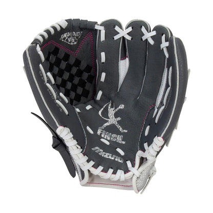Mizuno Kids 10.00 Prospect Glove Softball Gloves in White Color
