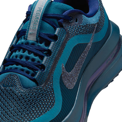 Nike Womens Pegasus Premium Swarov Running Shoes in Blue Color