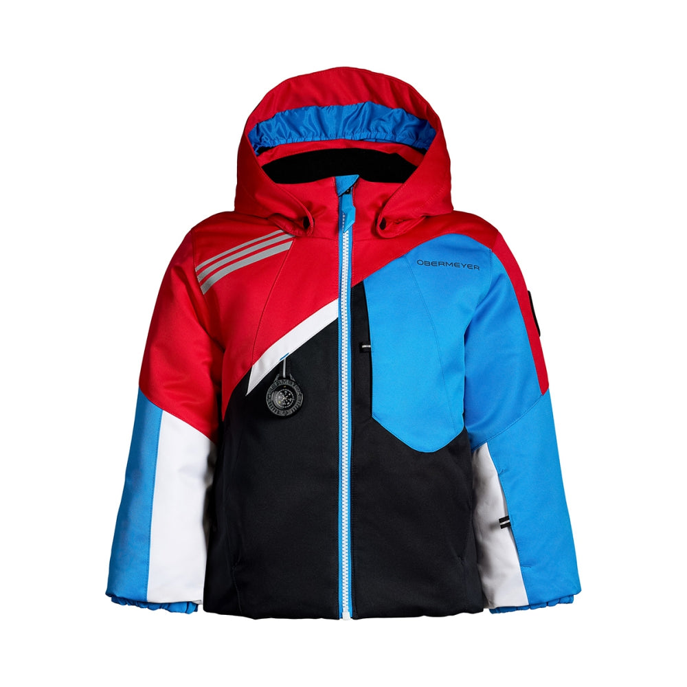 Obermeyer Kids Super G Jacket Skiing & Snowboarding Jackets in Multi Color