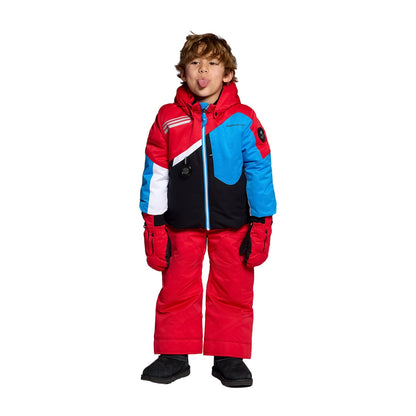 Obermeyer Kids Super G Jacket Skiing & Snowboarding Jackets in Multi Color