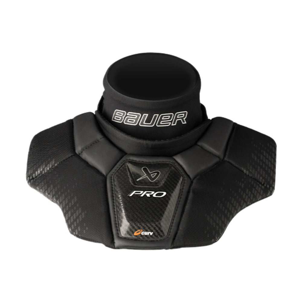 Bauer Hockey Kids Pro Cert Neck Guard Hockey Pads in Black Color