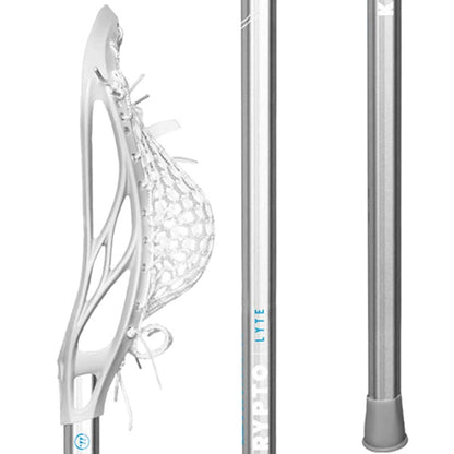 Warrior Lacrosse Kids Evo Kids Stick Lacrosse Sticks in White Color